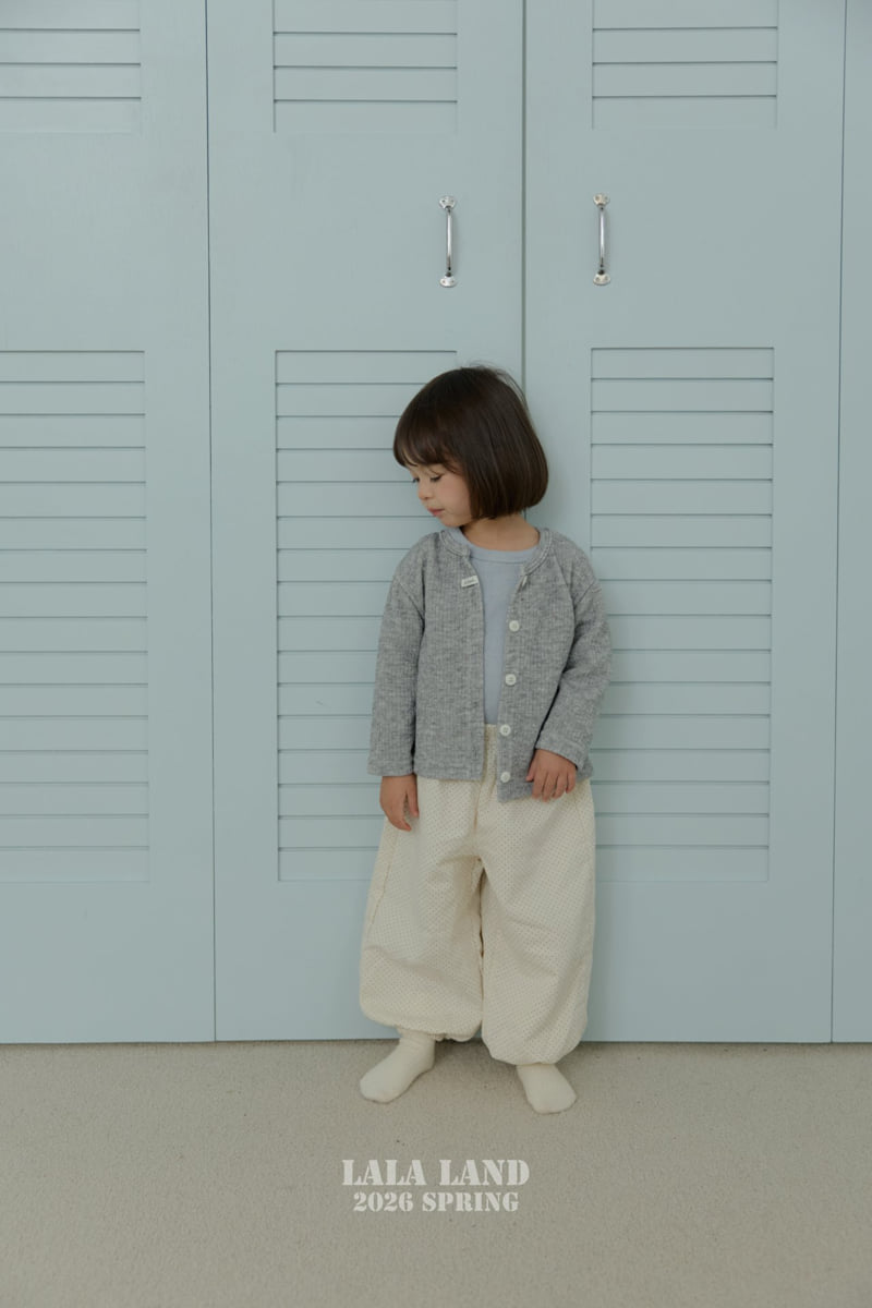 Lalaland - Korean Baby Fashion - #smilingbaby - Classic Ribbed Cardigan - 7