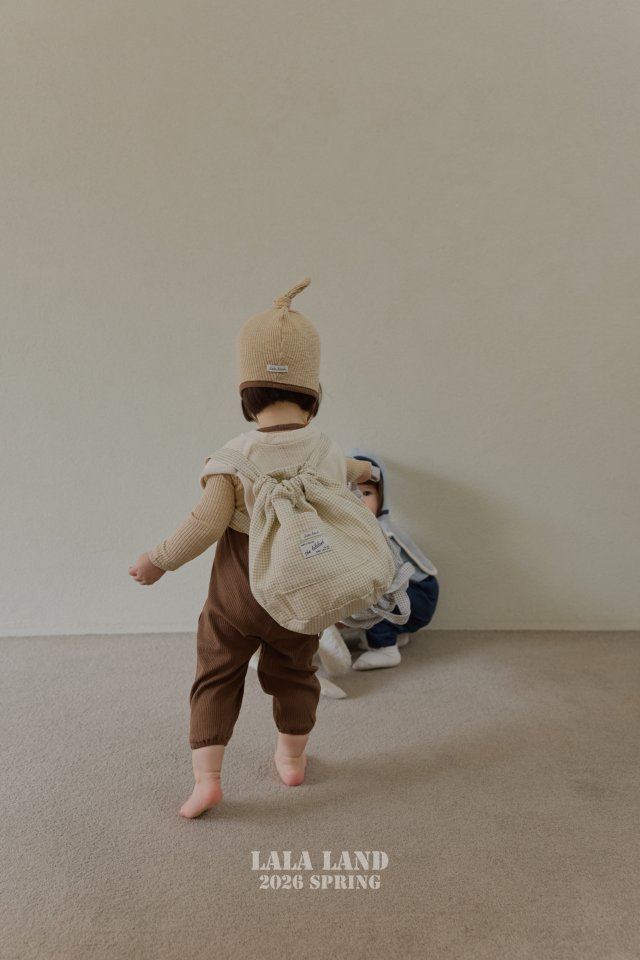 Lalaland - Korean Baby Fashion - #onlinebabyshop - Bebe Modal Button Beanie - 4