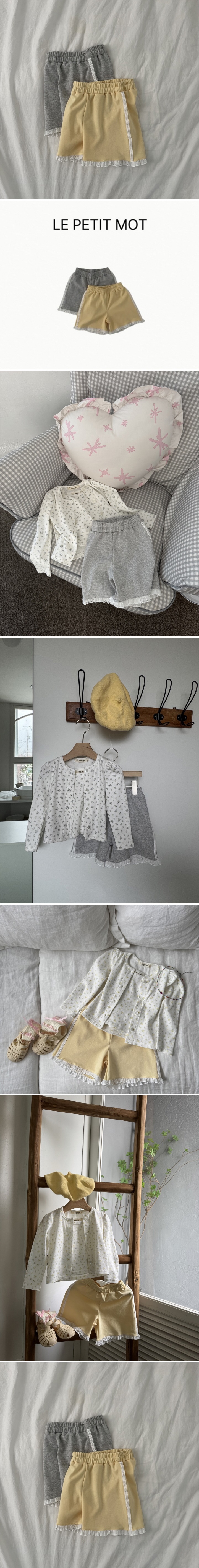 Le petitmot - Korean Children Fashion - #fashionkids - Cutie Half Pants - 2