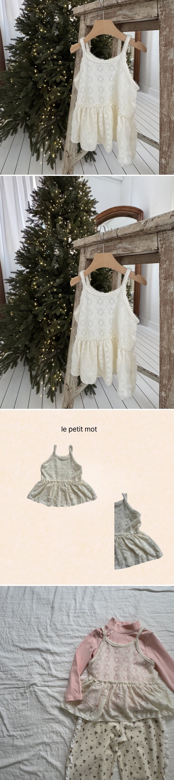 Le petitmot - Korean Children Fashion - #kidsstore - Lace Bustier - 2