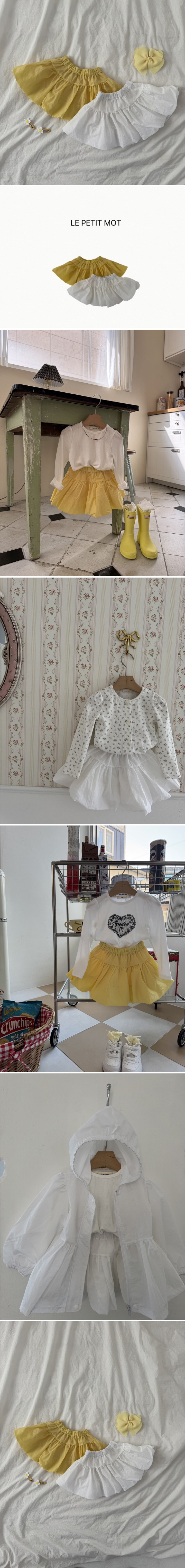 Le petitmot - Korean Children Fashion - #minifashionista - Tomboy Skirt - 2