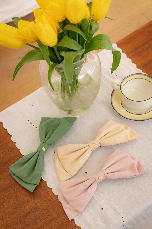 Lenua - Korean Children Fashion - #Kfashion4kids - Poi Big Ribbon Hair Pin - 8