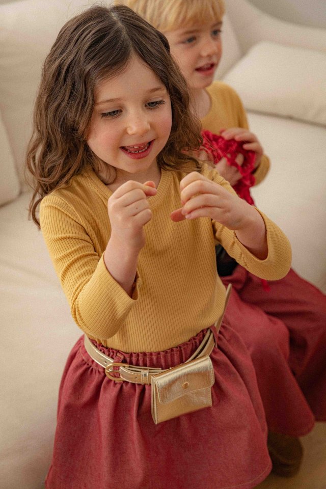 Lenua - Korean Children Fashion - #childofig - Ravi Ribbed Tee - 5
