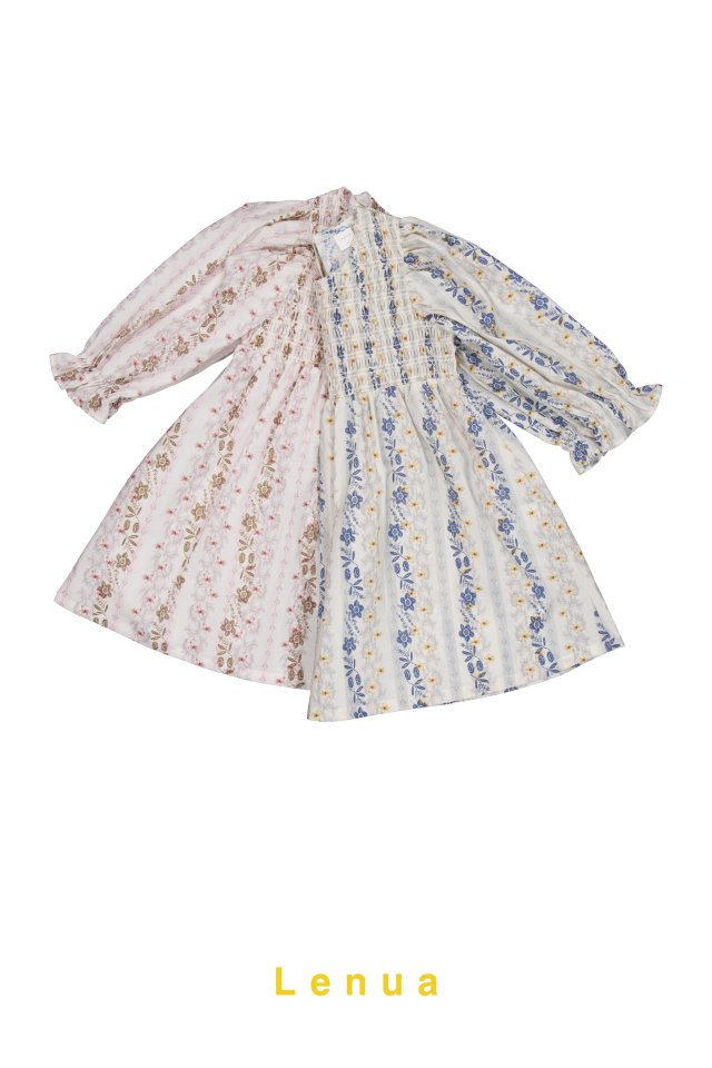 Lenua - Korean Children Fashion - #childofig - Hez Smocked One-piece - 12