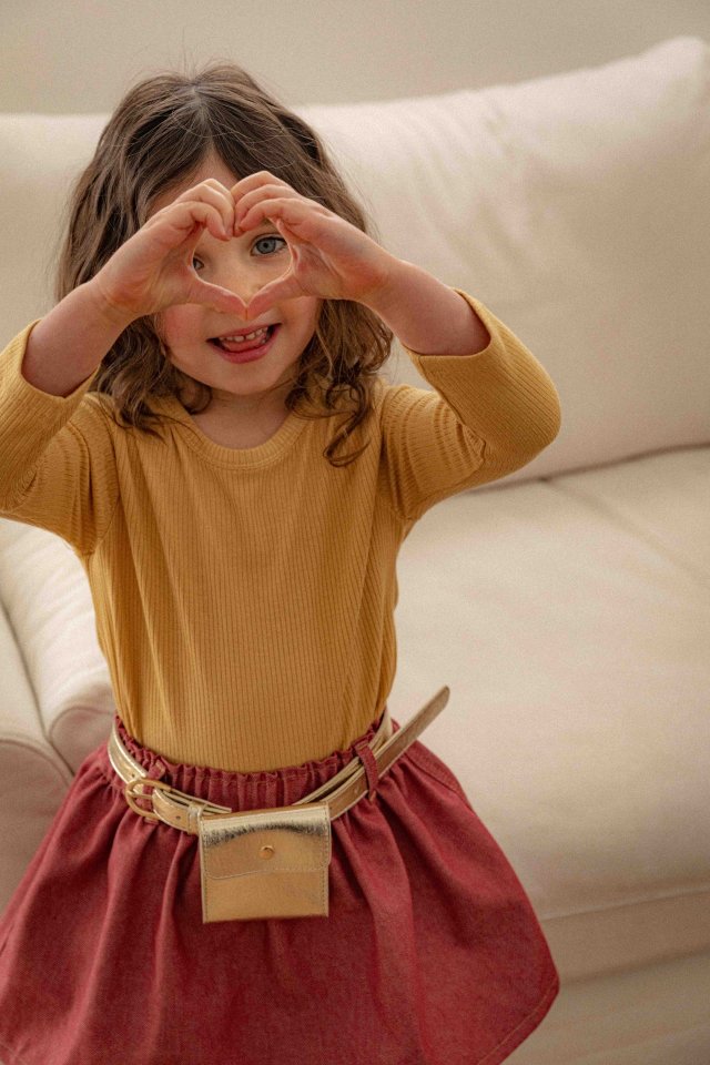 Lenua - Korean Children Fashion - #childrensboutique - Ravi Ribbed Tee - 6