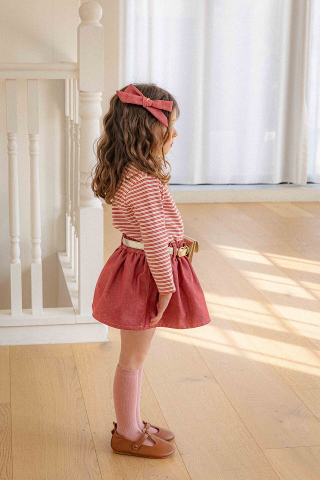 Lenua - Korean Children Fashion - #childrensboutique - Ever Denim Skirt - 3