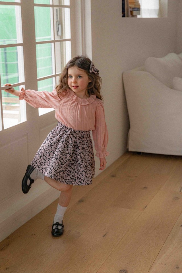 Lenua - Korean Children Fashion - #childrensboutique - Peli Jacquard Skirt - 2