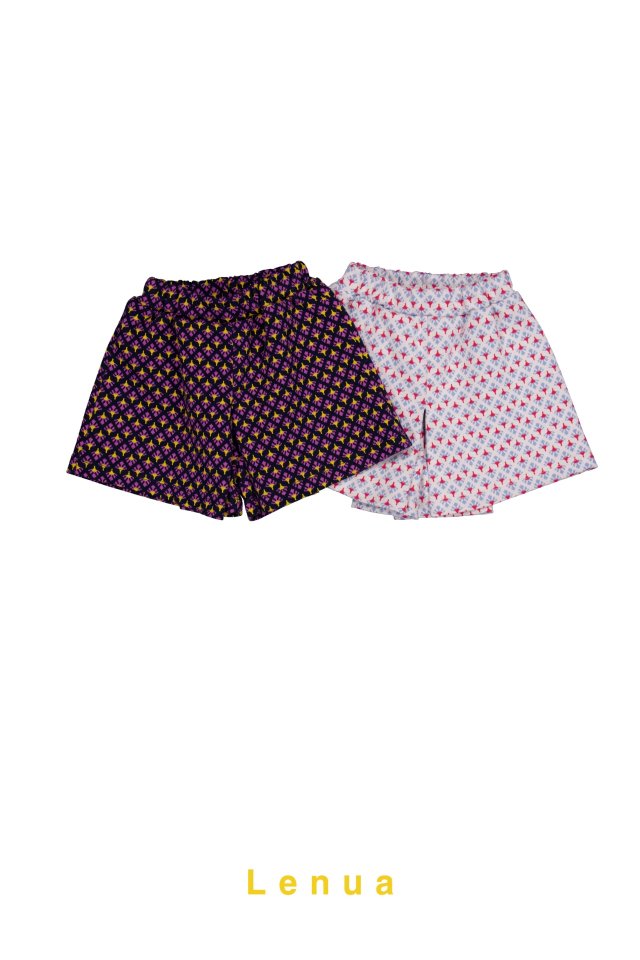 Lenua - Korean Children Fashion - #childrensboutique - Noir Skirt Pants - 12