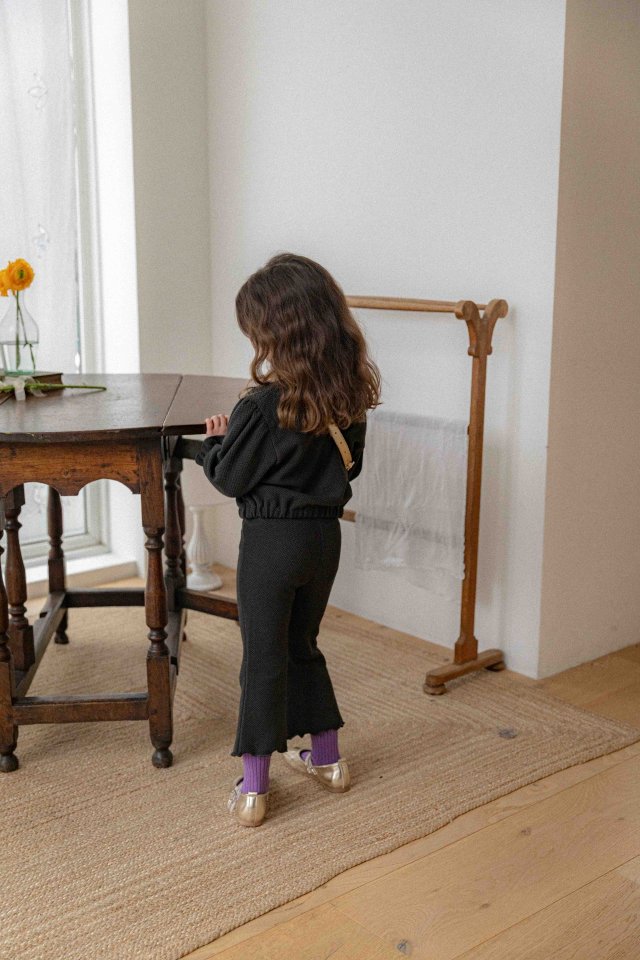 Lenua - Korean Children Fashion - #childrensboutique - Petit Bootcut Pants - 10