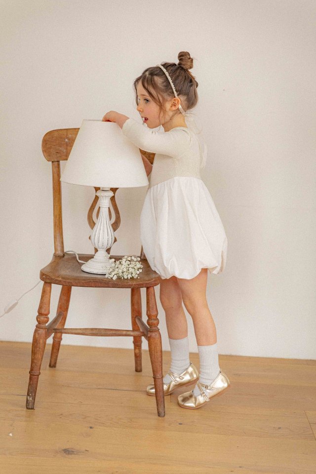 Lenua - Korean Children Fashion - #childofig - Pearl Ribbon Hair Band - 4