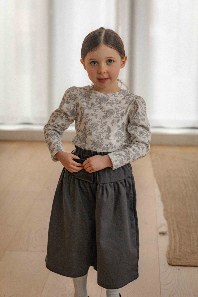 Lenua - Korean Children Fashion - #designkidswear - Poi Frill Pants - 6