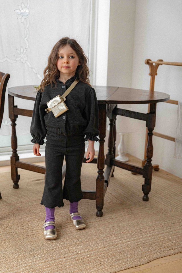 Lenua - Korean Children Fashion - #designkidswear - Petit Bootcut Pants - 11
