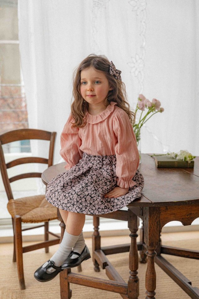 Lenua - Korean Children Fashion - #fashionkids - Peli Jacquard Skirt - 5