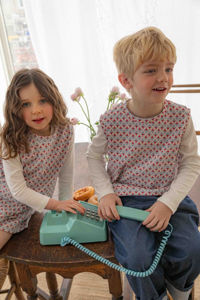 Lenua - Korean Children Fashion - #fashionkids - Noir Vest - 2
