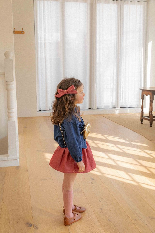 Lenua - Korean Children Fashion - #fashionkids - Ever Ribbon Hair Pin - 3