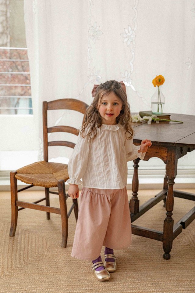 Lenua - Korean Children Fashion - #kidsshorts - Poi Frill Pants - 9