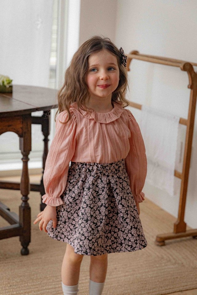Lenua - Korean Children Fashion - #kidsshorts - Peli Jacquard Skirt - 6