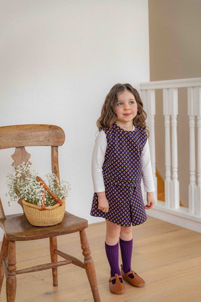 Lenua - Korean Children Fashion - #kidsshorts - Noir Skirt Pants - 2