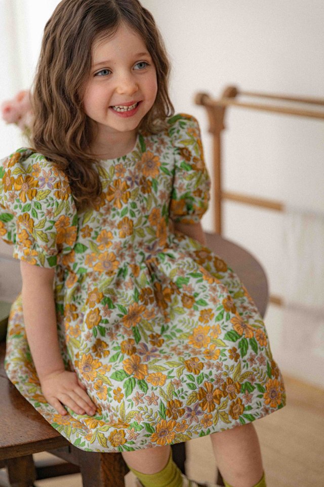 Lenua - Korean Children Fashion - #kidsshorts - Ever Jacquard One-piece - 2