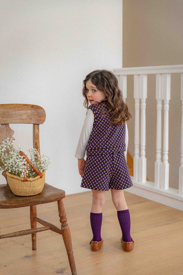 Lenua - Korean Children Fashion - #kidsstore - Noir Skirt Pants - 3