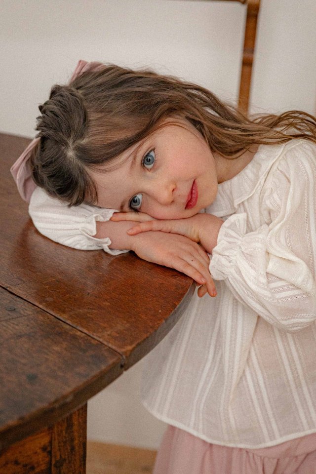 Lenua - Korean Children Fashion - #kidsshorts - And Blouse - 4