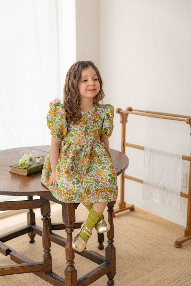 Lenua - Korean Children Fashion - #kidsstore - Ever Jacquard One-piece - 3