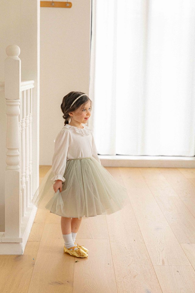 Lenua - Korean Children Fashion - #kidzfashiontrend - Ez Sheer Skirt - 7