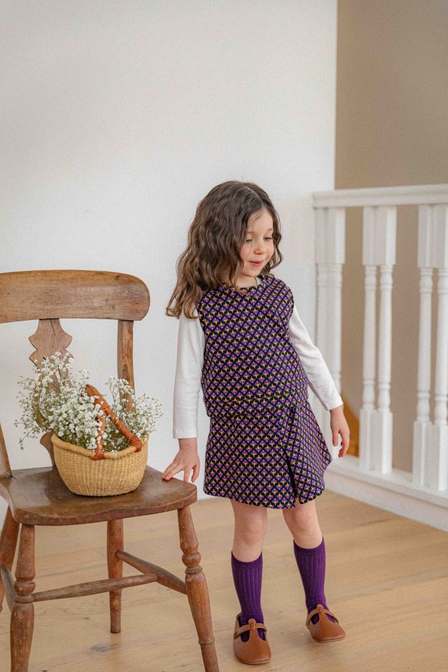 Lenua - Korean Children Fashion - #kidsstore - Noir Skirt Pants - 4
