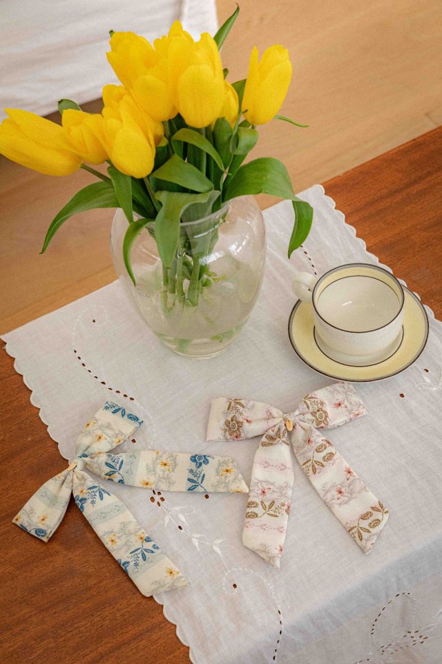 Lenua - Korean Children Fashion - #kidzfashiontrend - Hez Ribbon Hair Pin - 8