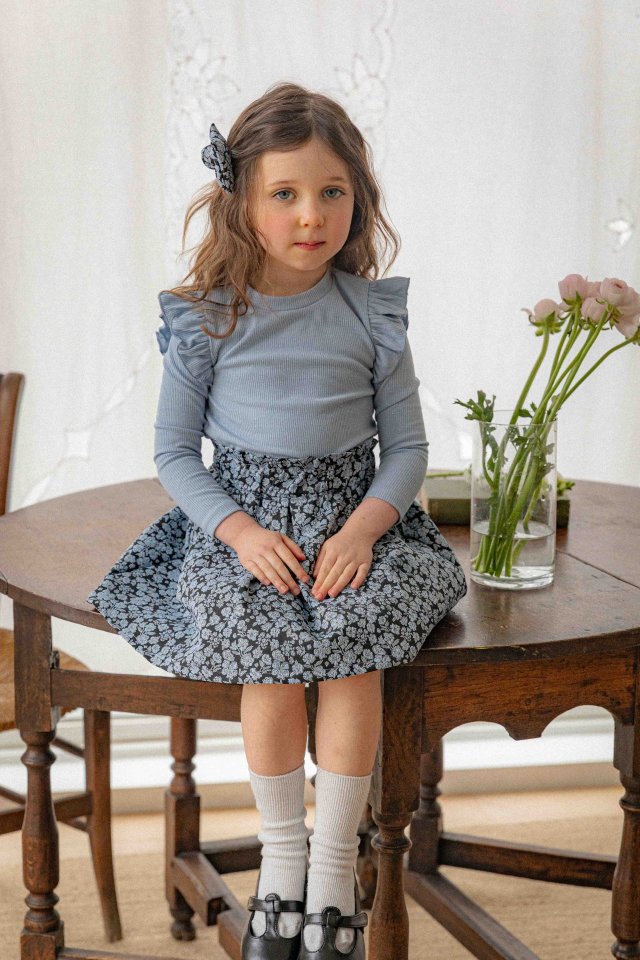 Lenua - Korean Children Fashion - #littlefashionista - Peli Jacquard Skirt - 10