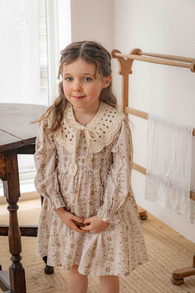 Lenua - Korean Children Fashion - #littlefashionista - With Collar - 2