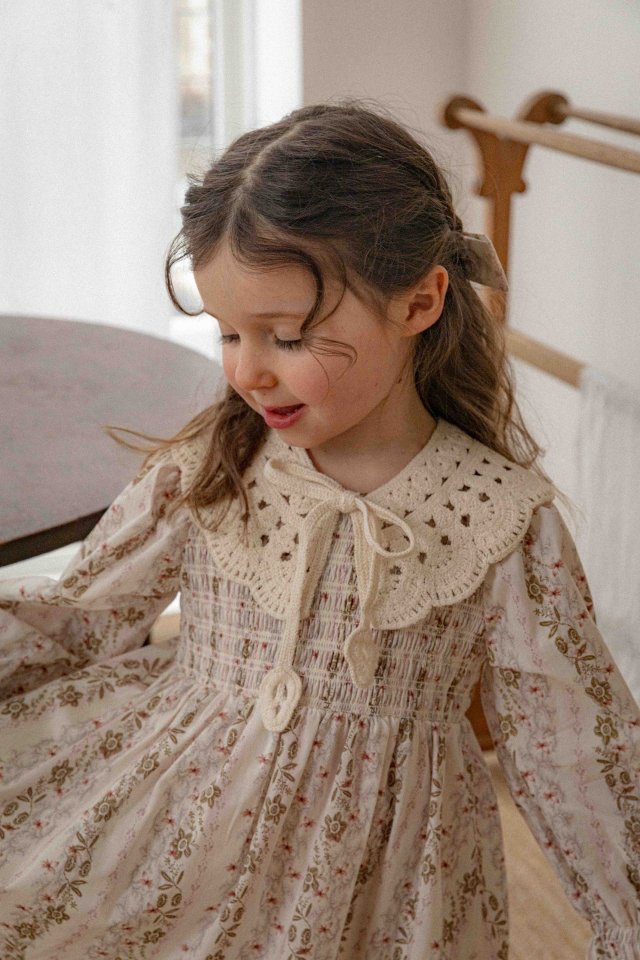 Lenua - Korean Children Fashion - #littlefashionista - Hez Smocked One-piece - 5
