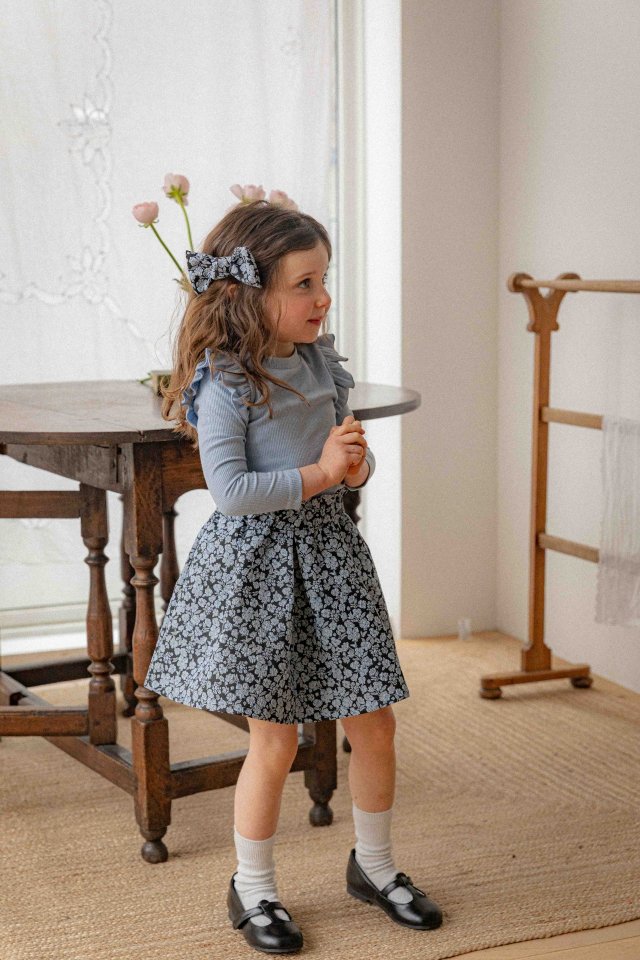 Lenua - Korean Children Fashion - #magicofchildhood - Orb Wing Ribbed Tee - 3