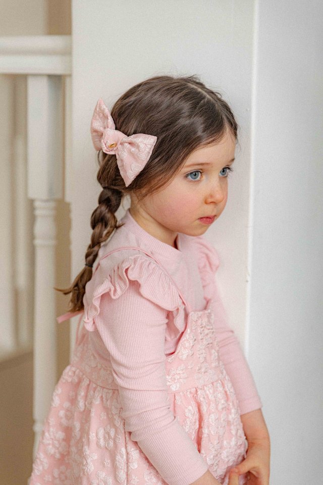 Lenua - Korean Children Fashion - #magicofchildhood - Laura Ribbon Hair Pin - 2