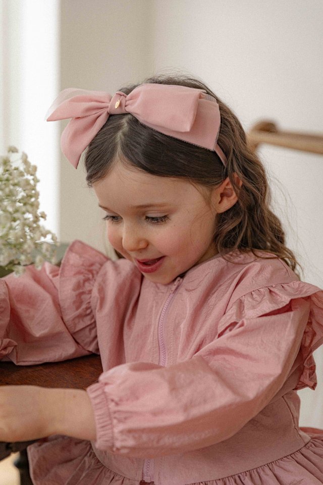 Lenua - Korean Children Fashion - #minifashionista - Ez Ribbon Hair Band - 2