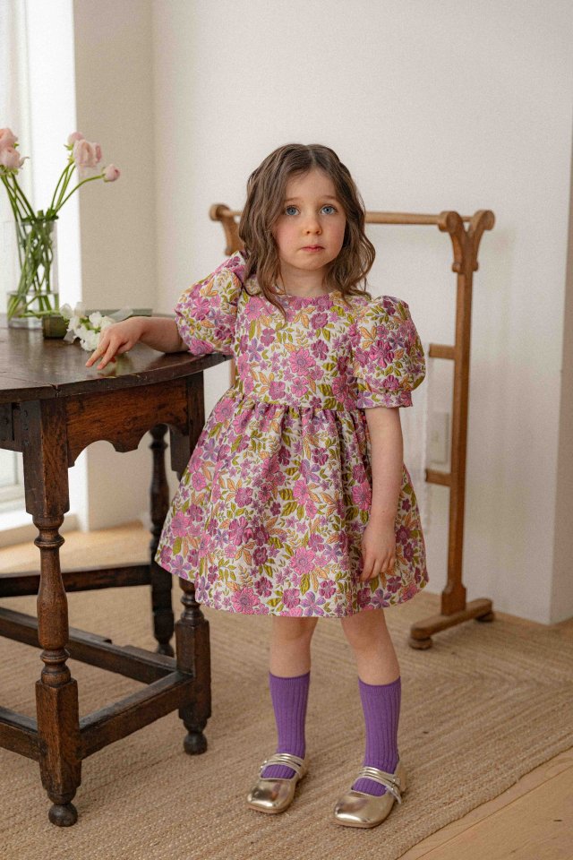 Lenua - Korean Children Fashion - #minifashionista - Ever Jacquard One-piece - 8