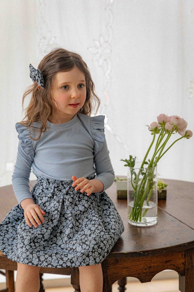 Lenua - Korean Children Fashion - #prettylittlegirls - Orb Wing Ribbed Tee - 5