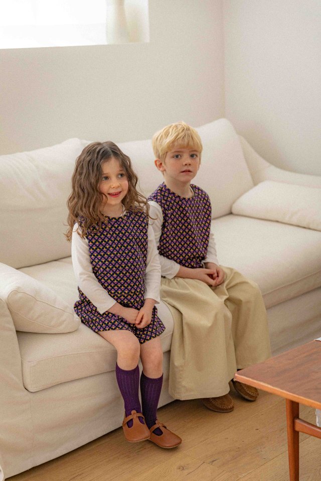 Lenua - Korean Children Fashion - #prettylittlegirls - Noir Vest - 10