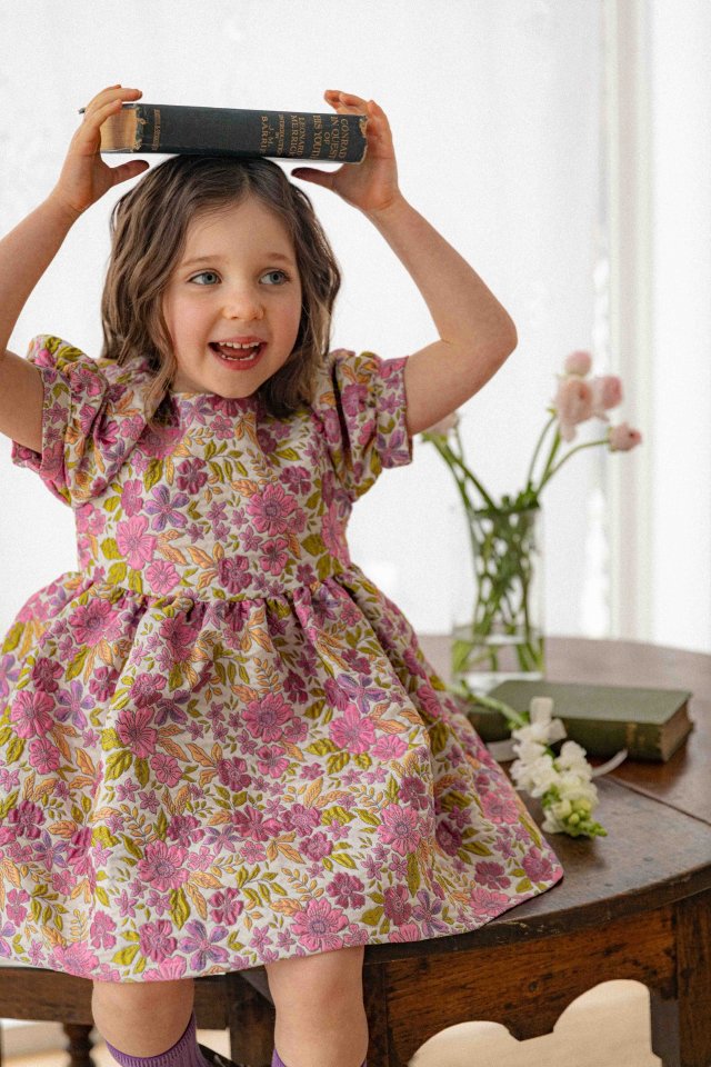 Lenua - Korean Children Fashion - #prettylittlegirls - Ever Jacquard One-piece - 9