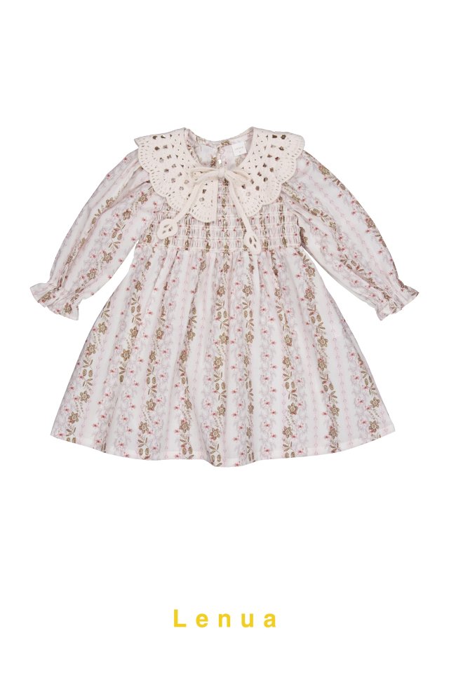 Lenua - Korean Children Fashion - #stylishchildhood - Hez Smocked One-piece - 11