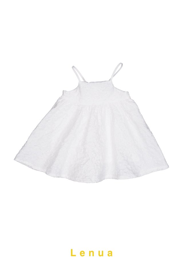 Lenua - Korean Children Fashion - #stylishchildhood - Laura Jacquard One-piece - 10