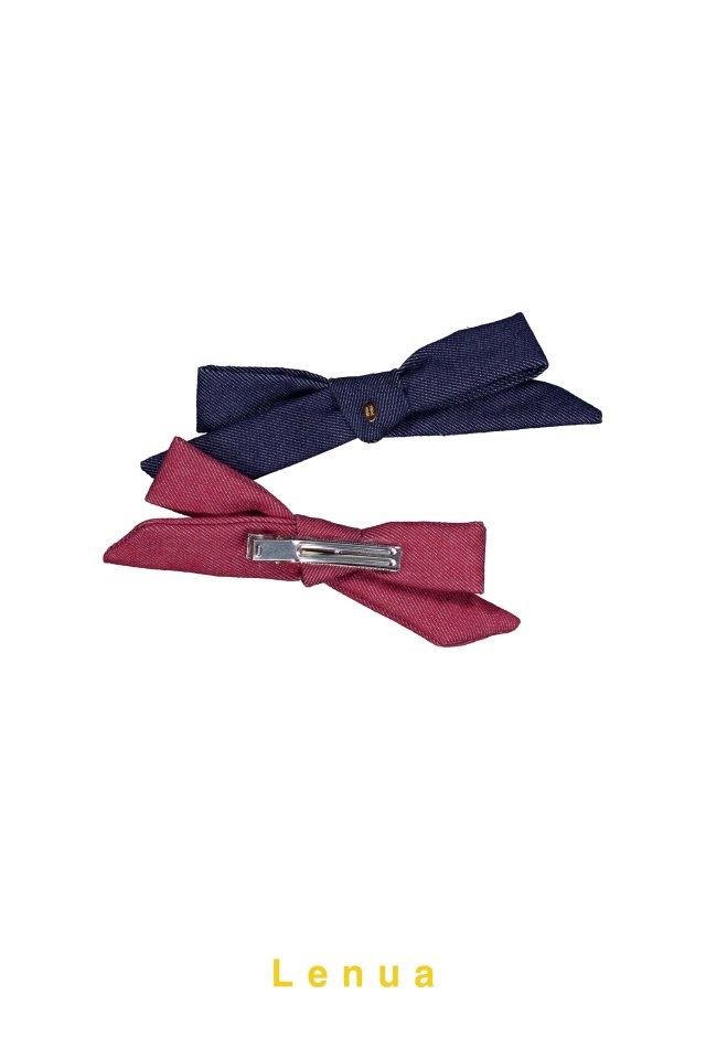 Lenua - Korean Children Fashion - #todddlerfashion - Ever Ribbon Hair Pin - 12