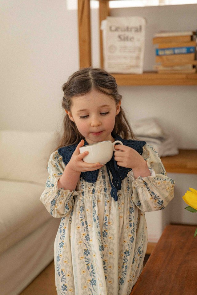Lenua - Korean Children Fashion - #todddlerfashion - Hez Smocked One-piece - 9