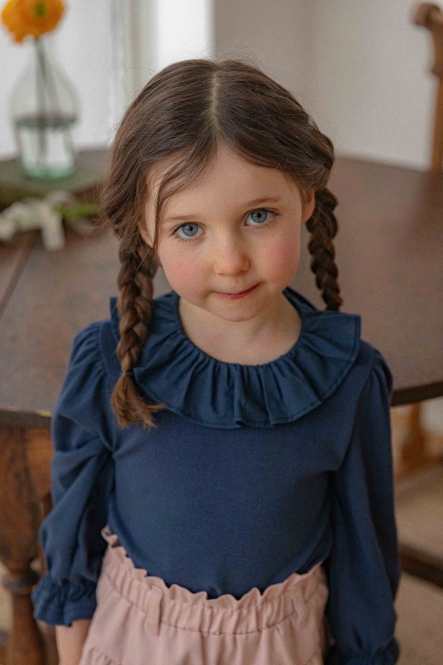 Lenua - Korean Children Fashion - #toddlerclothing - Luna Frill Tee - 5