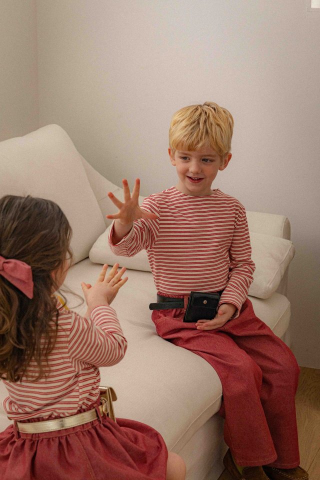 Lenua - Korean Children Fashion - #todddlerfashion - J Saint Tee - 4