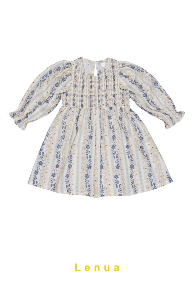 Lenua - Korean Children Fashion - #toddlerclothing - Hez Smocked One-piece - 10