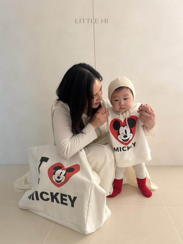 Little Hi - Korean Children Fashion - #childofig - M Big Tote Bag - 6
