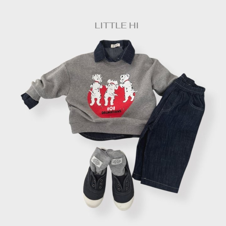 Little Hi - Korean Children Fashion - #childofig - Dalmatian Sweatshirt - 3