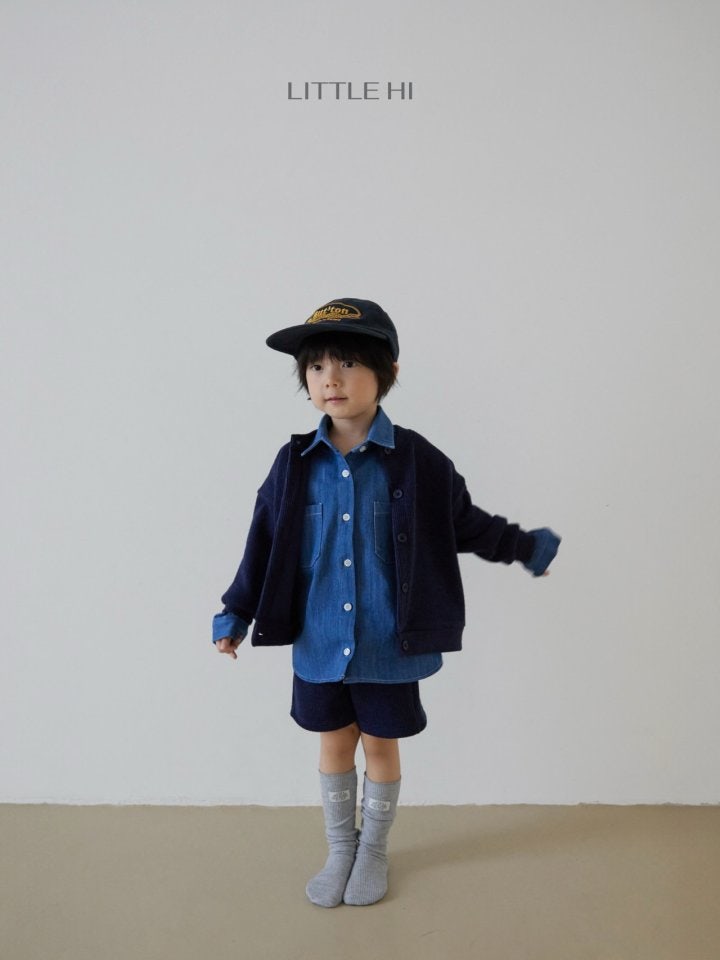 Little Hi - Korean Children Fashion - #childofig - Texture Shorts - 6