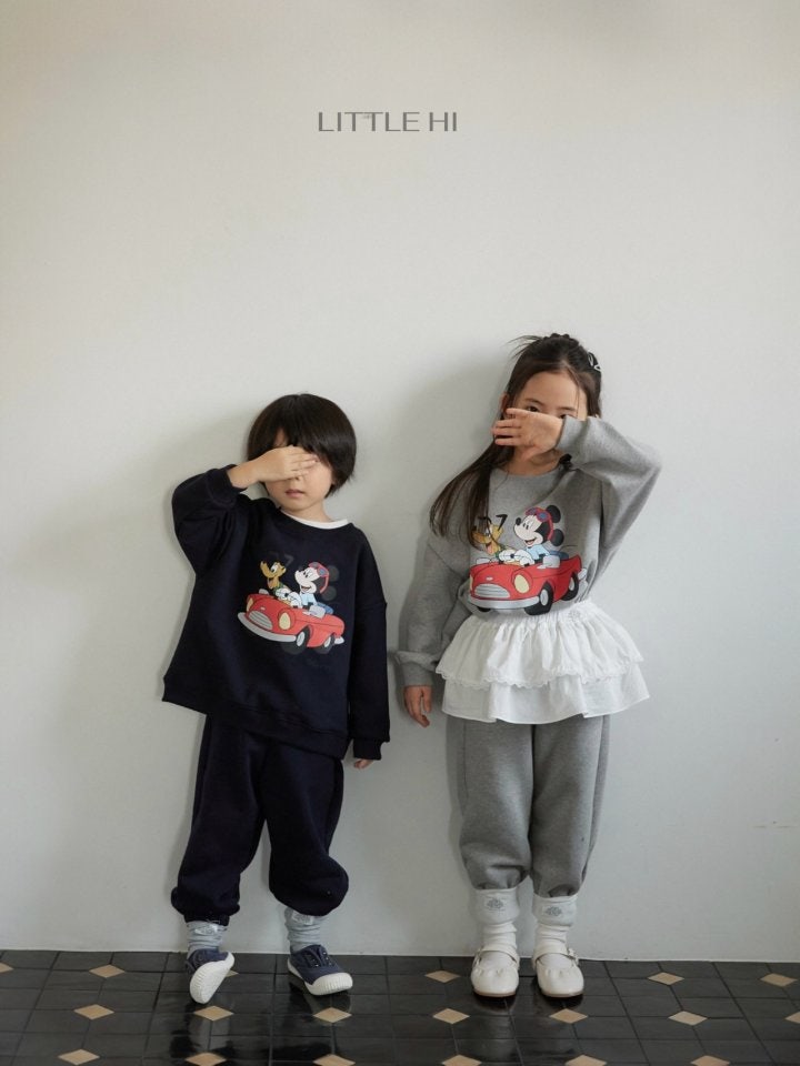 Little Hi - Korean Children Fashion - #prettylittlegirls - Drive M Sweatshirt - 4
